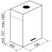 Островная вытяжка Korting KHA 7950 X Cube