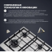 Газовая варочная панель DeLonghi NSL 460 X RUS