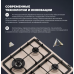 Газовая варочная панель DeLonghi OWF 46 PRO RUS