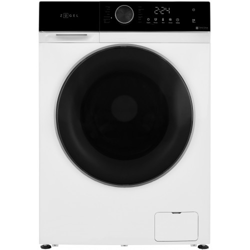 Стиральная машина с сушкой Zugel ZWDF10712I Inverter Steam DD, белая
