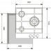 Варочная поверхность Lex GVG 431 WH
