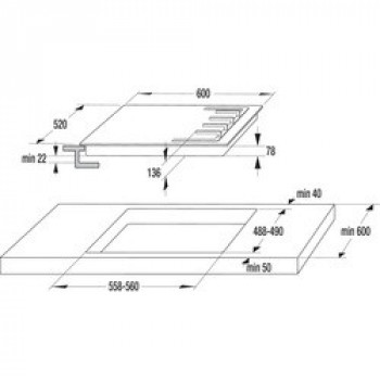 Варочная поверхность Gorenje GT 641 B (белый)