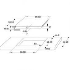 Варочная поверхность Gorenje IT 65 KR (черный)