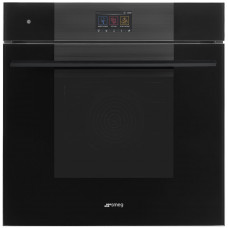 Встраиваемый электрический духовой шкаф Smeg SO6104APB3 черный