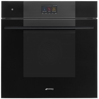 Встраиваемый электрический духовой шкаф Smeg SO6104APB3 черный