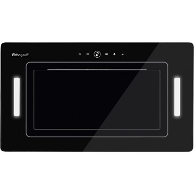 Кухонная встраиваемая вытяжка Weissgauff Aura 1200 Remote BL
