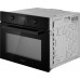 Встраиваемый компактный духовой шкаф с СВЧ Weissgauff OE 4551 DB Black Edition