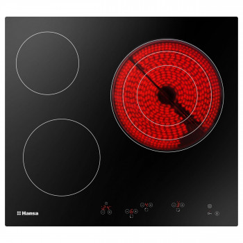 Встраиваемая варочная панель электрическая Hansa BHC66216 черный