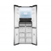 Отдельностоящий холодильник с инвертором Weissgauff WCD 480 Total NoFrost Inverter Silk Inox Built-in