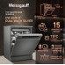 Посудомоечная машина Weissgauff DW 6038 D Dual Wash Silver