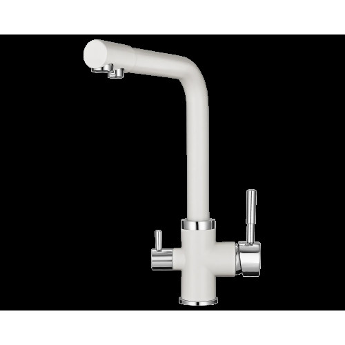 Кухонный смеситель Kuppersberg GEOS WHITE