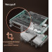 Встраиваемая посудомоечная машина Weissgauff BDW 4536 D Inverter Autoopen Timer Floor