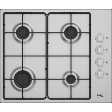 Встраиваемая газовая варочная панель Beko HIGG641C3SX