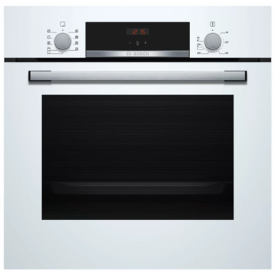 Электрический духовой шкаф Bosch HBF534EW0Q белый/серебристый