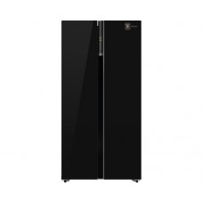 Отдельностоящий холодильник с инвертором Weissgauff WSBS 600 BG NoFrost Inverter