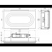 Островная вытяжка Faber INSIDE UP WH KL A90 305.0615.740