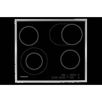 Стеклокерамическая панель Samsung NZ64T3516CK с расширяемой зоной нагрева