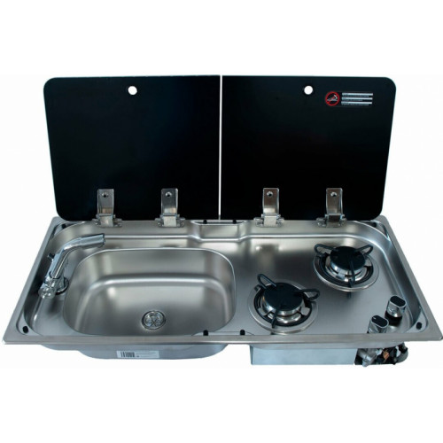 Плита газовая комбинированная с мойкой Libhof MO 9722L Tap+