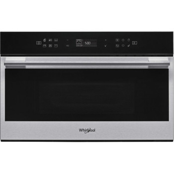 Встраиваемая микроволновая печь Whirlpool W7 MD440 черный/серебристый