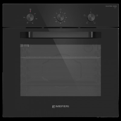 Встраиваемый электрический духовой шкаф Meferi MEO604BK Light