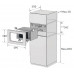 Встраиваемая микроволновая печь SAMSUNG FW87SBTR