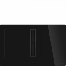 Индукционная варочная панель со встроенной вытяжкой Smeg HOBD482D2