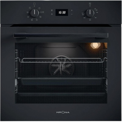 Встраиваемый электрический духовой шкаф Krona Nero max 60 BL/BL