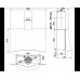 Наклонная вытяжка Faber VEIL WH CORIAN A90 110.0324.952