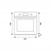 Электрический духовой шкаф Bertazzoni Modern F6011MODPLGNE