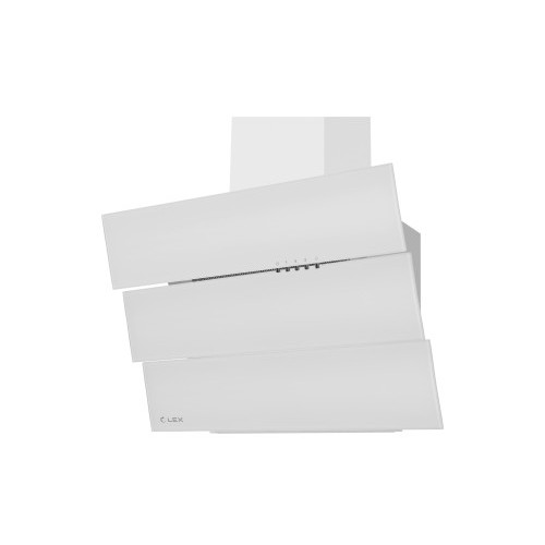 Наклонная кухонная вытяжка LEX RIO G 600 White