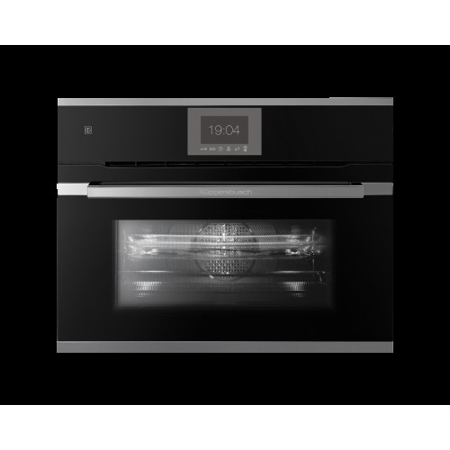 Компактный духовой шкаф с микроволнами Kuppersbusch CBM 6550.0 S3 Silver Chrome