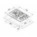 Варочная панель Franke FHMA 755 4G DCL XS C
