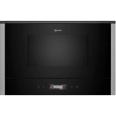 Встраиваемая микроволновая печь Neff NR4WR21N1 черный/нержавеющая сталь