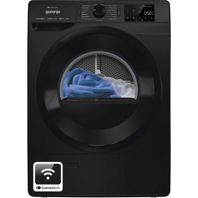 Сушильная машина с тепловым насосом Gorenje DPNE92GNLWIFI/BC