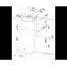 Вытяжка без купола Faber CYLINDRA PLUS WH GLOSS A37 335.0492.565