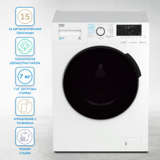 Стиральная машина Beko WDB7425R2W белый