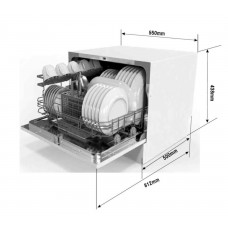 Встраиваемая посудомоечная машина Exiteq EXDW-T502