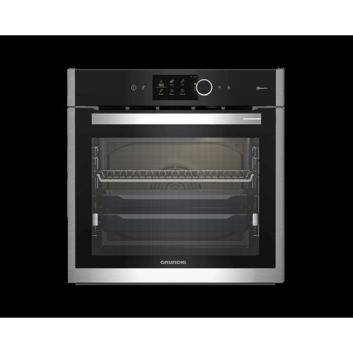 Конвекционный духовой шкаф Grundig GEBM19600BCHI