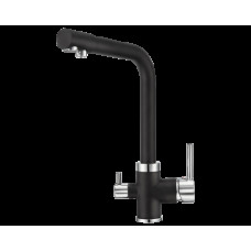Кухонный смеситель Kuppersberg GEOS DEEP BLACK
