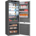Встраиваемый холодильник с инвертором Weissgauff WRKI 1970 Total NoFrost Inverter Premium Ecofresh Inox