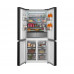 Отдельностоящий холодильник с инвертором Weissgauff WCD 590 NoFrost Inverter Premium EcoFresh Inox Glass