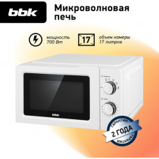 Микроволновая печь BBK 17MWS-788M/W, белый