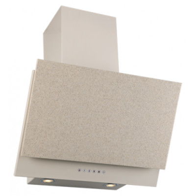 Каминная вытяжка Elikor Рубин Stone S4 60П-700-Э4Д топленое молоко/sanded sahara 440