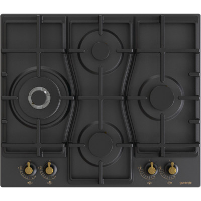 Встраиваемая газовая варочная панель Gorenje GW 6 D42 CLB