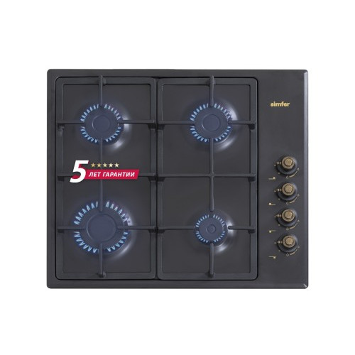 Газовая варочная панель Simfer H60Q40L420