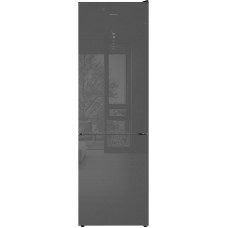 Отдельностоящий холодильник Weissgauff WRK 195 D Full NoFrost Bru Steel Glass