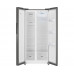 Отдельностоящий холодильник с инвертором Weissgauff WSBS 500 Inverter NoFrost Dark Grey