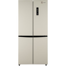 Отдельностоящий холодильник с инвертором Weissgauff WCD 450 Be NoFrost Inverter