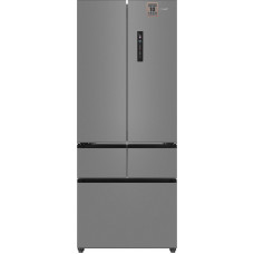 Отдельностоящий холодильник Weissgauff WFD 450 Built-in Inverter NoFrost Inox