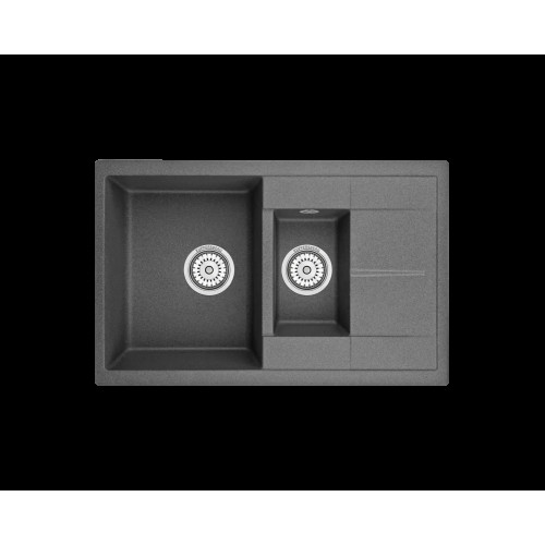 Кухонная мойка Kuppersberg MODENA 60 NL 1,5B1D DARK ROCK